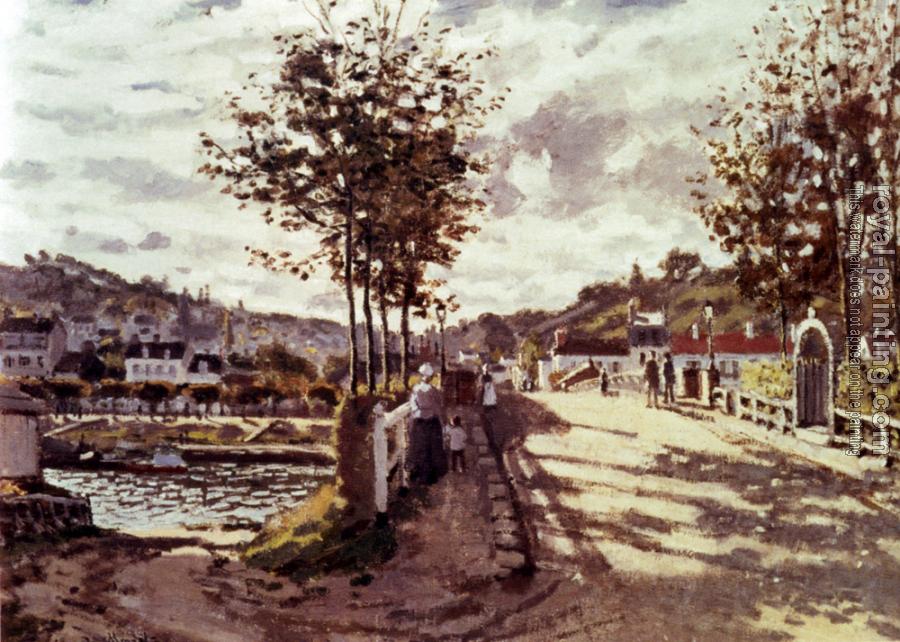 Claude Oscar Monet : The Seine At Bougival